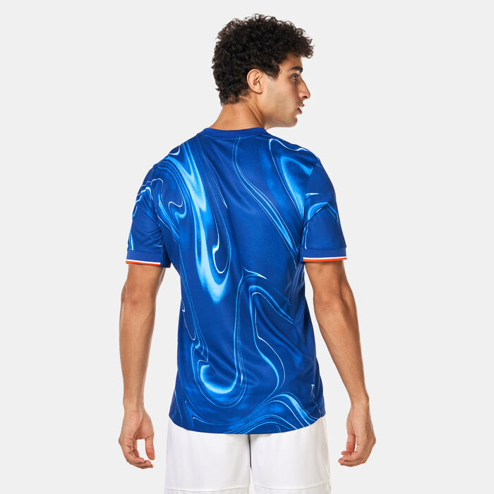 Nike Men's Chelsea 24/25 Home Replica Football Jersey Blue Nike Men's Chelsea 24/25 Home Replica Football Jersey Blue image number 1