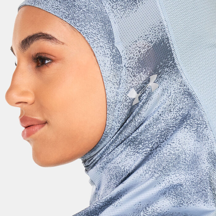 Under Armour Women's UA Sport Hijab Grey Under Armour Women's UA Sport Hijab Grey image number 2