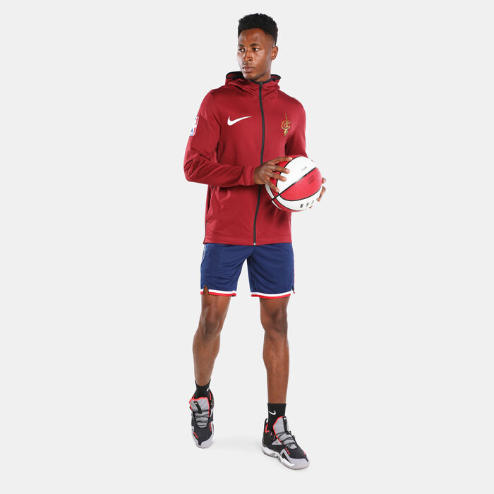 Nike Mens' Brooklyn Nets City Edition Mixtape Swingman Shorts Blue Nike Mens' Brooklyn Nets City Edition Mixtape Swingman Shorts Blue image number 2