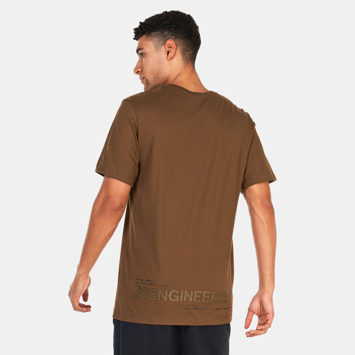 Jordan Men's 23 Engineered T-Shirt Brown Jordan Men's 23 Engineered T-Shirt Brown image number 1