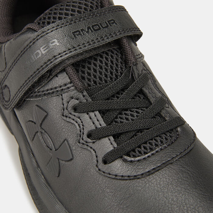 Under Armour Kids' UA Assert 10 AC Uniform Synthetic Running Shoe (Younder Kids) Black Under Armour Kids' UA Assert 10 AC Uniform Synthetic Running Shoe (Younder Kids) Black image number 5