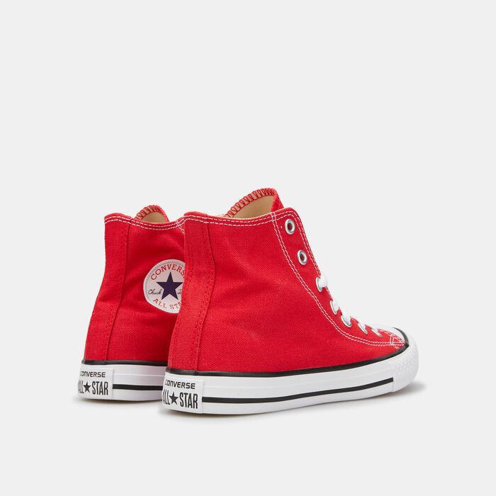 Converse Kids' Chuck Taylor All Star Hi-Top Unisex Shoe (Younger Kids) Red Converse Kids' Chuck Taylor All Star Hi-Top Unisex Shoe (Younger Kids) Red image number 2