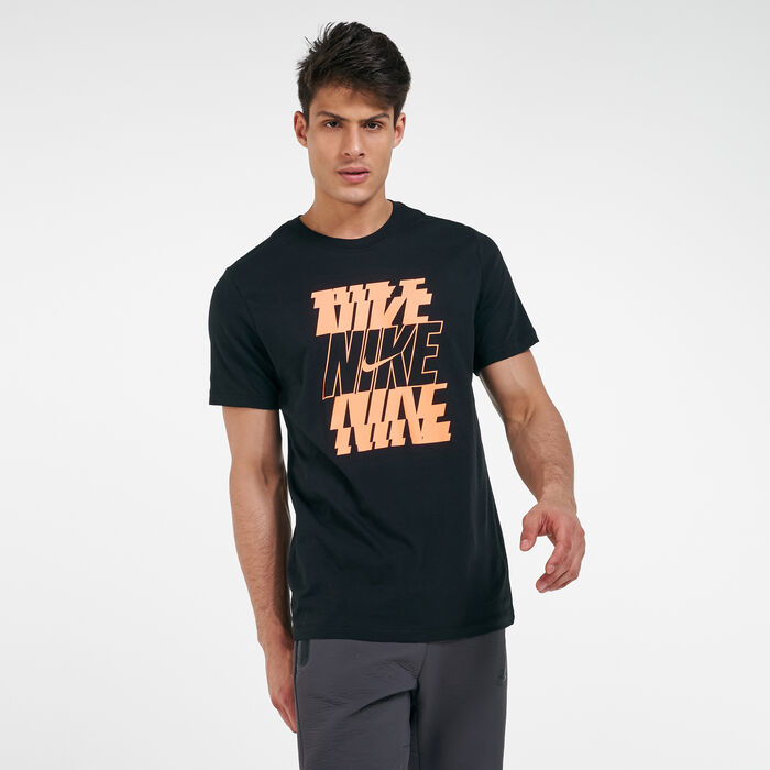Nike Men's Sportswear Swoosh T-Shirt Black Nike Men's Sportswear Swoosh T-Shirt Black image number 0