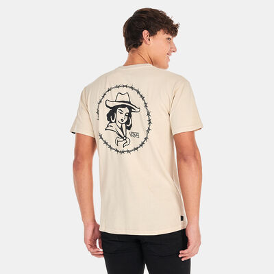 Vans Men's Elijah Berle Vintage T-Shirt Beige