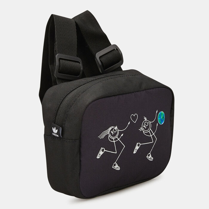 adidas Originals Kids' Andre Saraiva Backpack Black adidas Originals Kids' Andre Saraiva Backpack Black image number 2