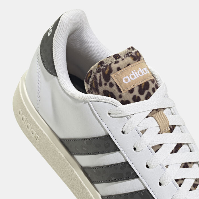adidas Women's Grand Court Base 2.0 Shoes White adidas Women's Grand Court Base 2.0 Shoes White image number 5