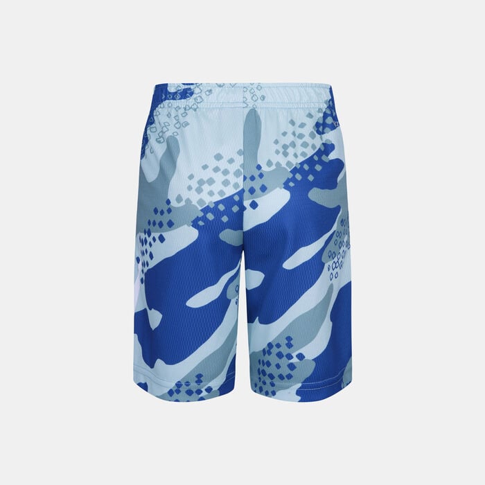 Nike Kids' Dri-FIT Club Camo Shorts Green Nike Kids' Dri-FIT Club Camo Shorts Green image number 1