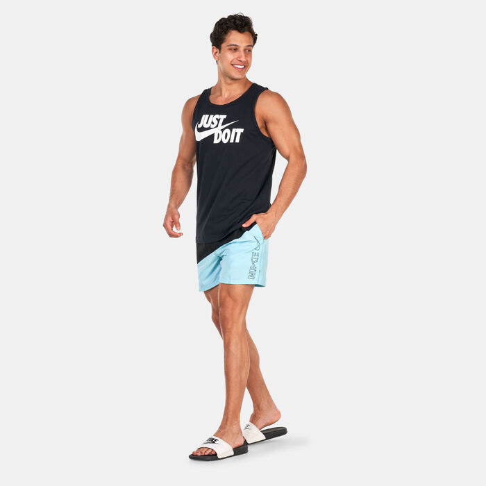 Nike Swim Men's Swim 5-Inch Volley Shorts Blue Nike Swim Men's Swim 5-Inch Volley Shorts Blue image number 2