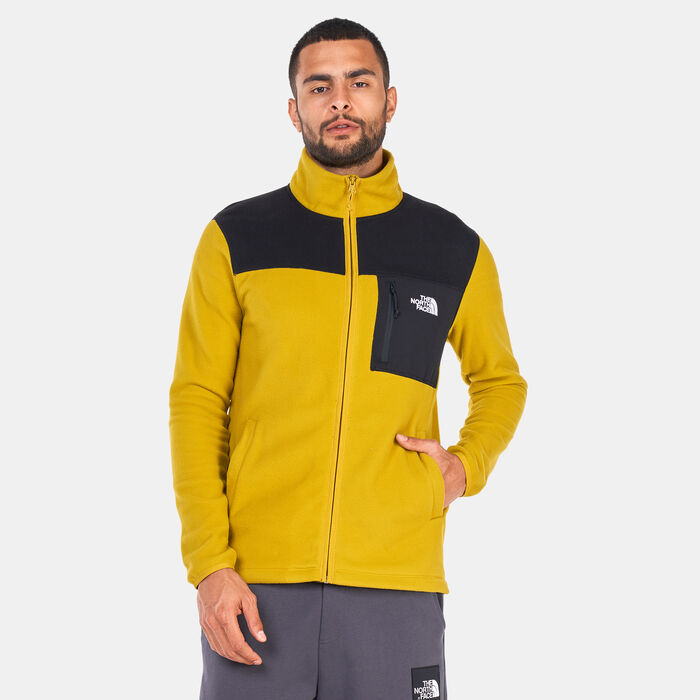 The North Face Men's Homesafe Full-Zip Fleece Jacket yellow image number 0