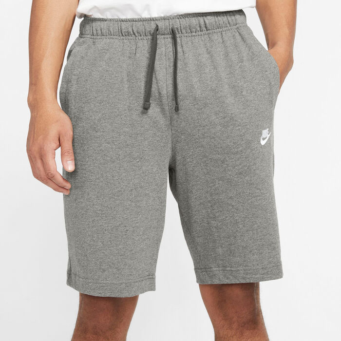 Nike Men's Sportswear Club Jersey Shorts Grey Nike Men's Sportswear Club Jersey Shorts Grey image number 1