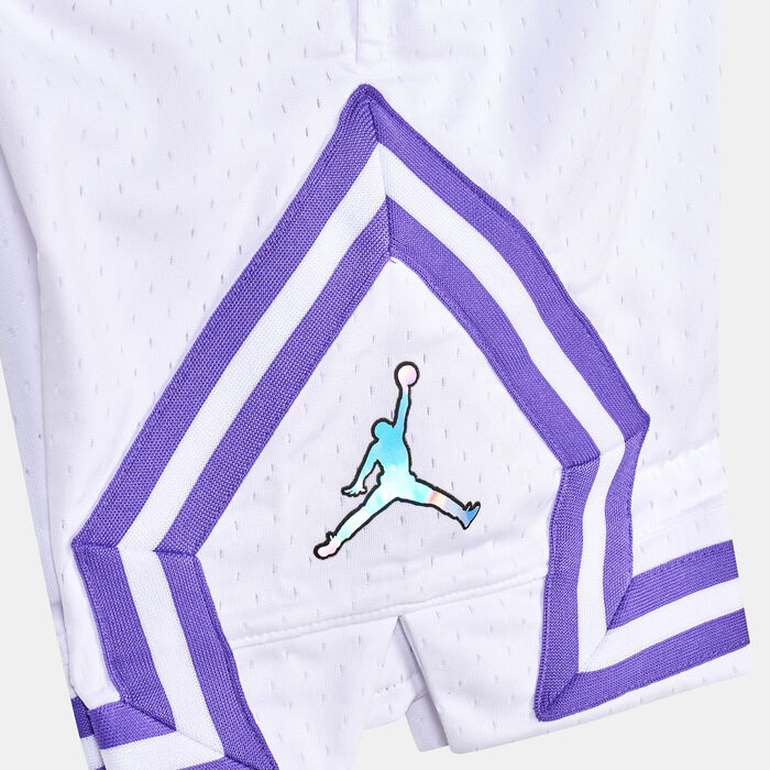 Jordan Kids' Air Diamond Dri-FIT Shorts White Jordan Kids' Air Diamond Dri-FIT Shorts White image number 2