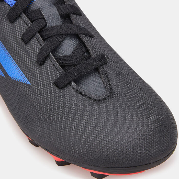 adidas Kids' X Speedflow.4 Flexible Ground Football Shoe Black adidas Kids' X Speedflow.4 Flexible Ground Football Shoe Black image number 4