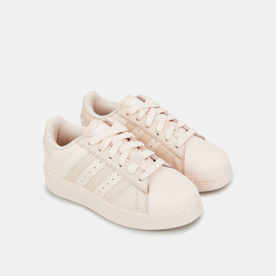 adidas Originals Kids' Superstar XLG Shoes Beige adidas Originals Kids' Superstar XLG Shoes Beige