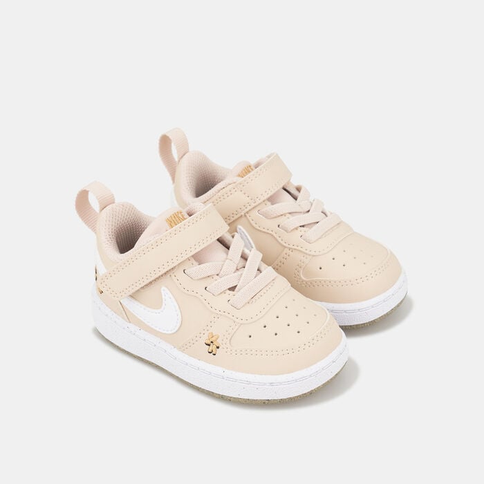 Nike Kids' Court Borough Recraft SE Shoes (Baby and Toddler) Beige Nike Kids' Court Borough Recraft SE Shoes (Baby and Toddler) Beige image number 1
