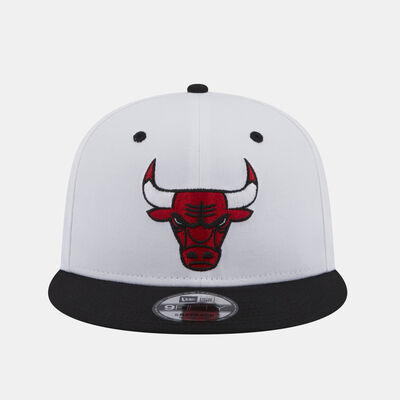 New Era Men's Chicago Bulls Crown Patch 9FIFTY Cap White