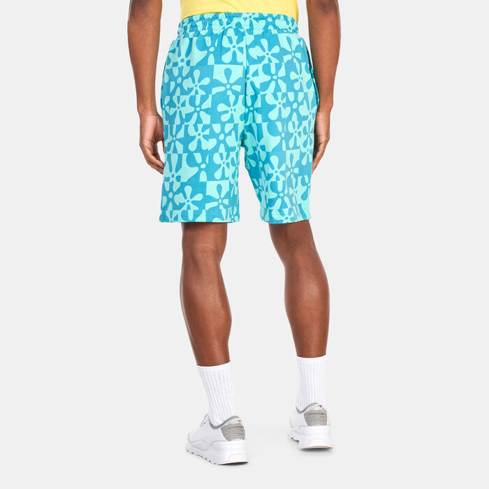 PUMA Men's x SPONGEBOB Printed Shorts Green PUMA Men's x SPONGEBOB Printed Shorts Green image number 1