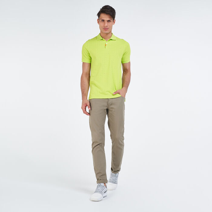 Nike Golf Men's Space Polo T-Shirt yellow Nike Golf Men's Space Polo T-Shirt yellow image number 2