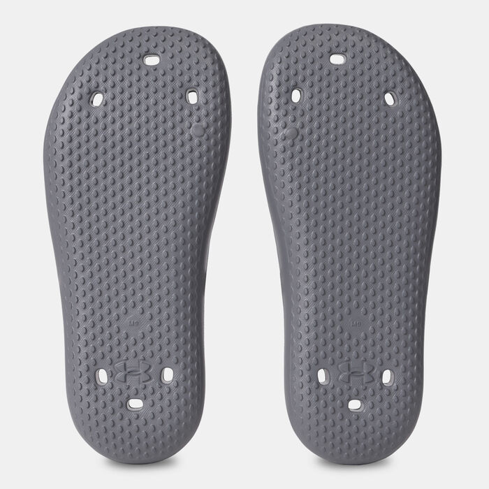 Under Armour Men's Locker V Slides Grey image number 3