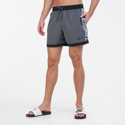 Nike Swim Men's Funfetti Racer 5-Inch Swimming Shorts Black