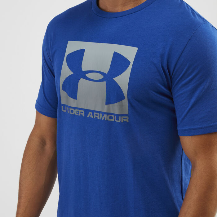 Under Armour Boxed Sportstyle T-Shirt Blue Under Armour Boxed Sportstyle T-Shirt Blue image number 3