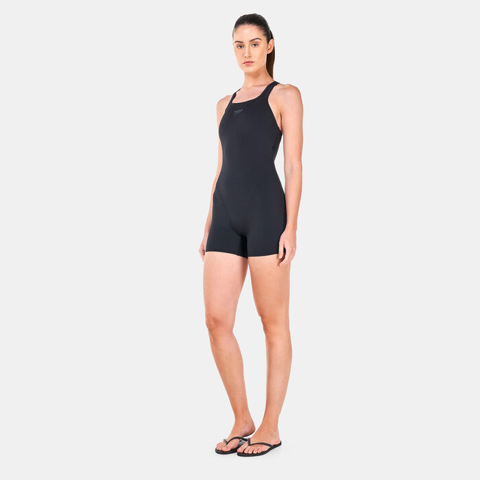 Speedo Women's Eco Endurance+ One-Piece Swimsuit Black Speedo Women's Eco Endurance+ One-Piece Swimsuit Black image number 0