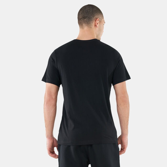 Nike Men's Sportswear Swoosh T-Shirt Black Nike Men's Sportswear Swoosh T-Shirt Black image number 1