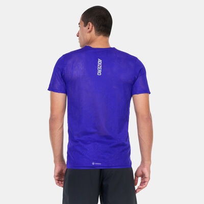 adidas Men's Adizero T-Shirt Blue