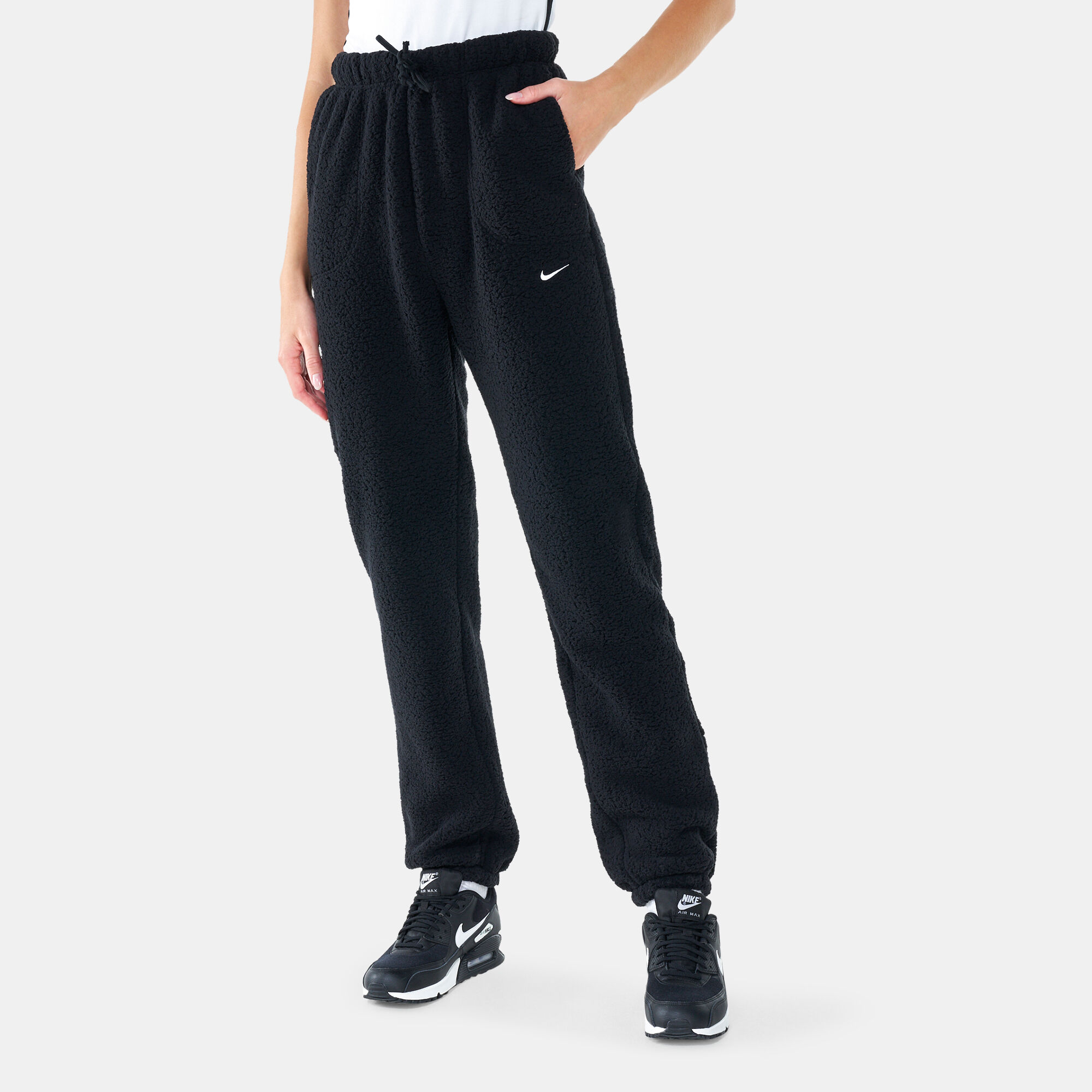 Women s Tech Fleece Cozy Bottom Core Pants Black Nike in Qatar SSS