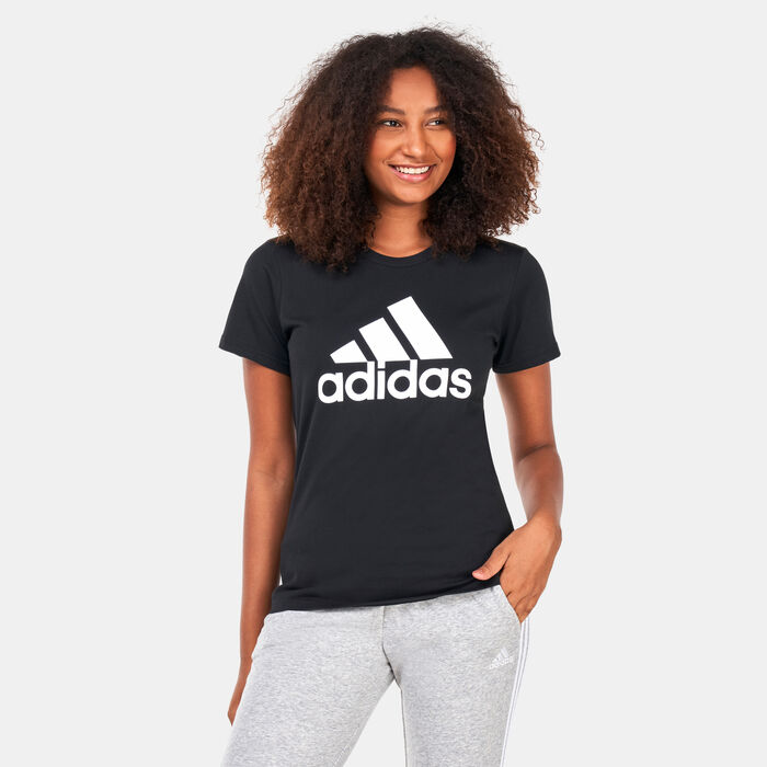 adidas Women's Essentials Logo T-Shirt Black image number 0