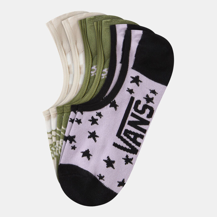 Vans Women's Scattered Canoodle Socks (3 Pack) Purple Vans Women's Scattered Canoodle Socks (3 Pack) Purple image number 0