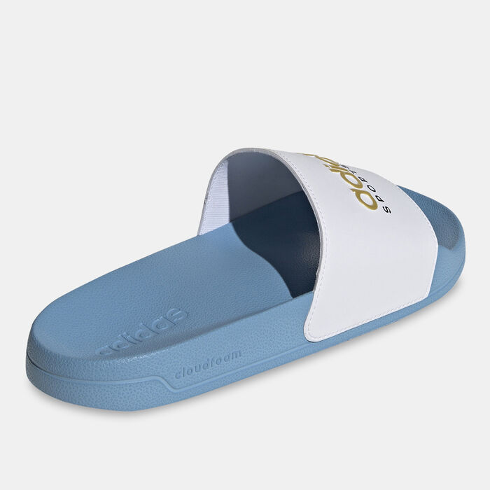 adidas Men's Adilette Shower Slides Blue adidas Men's Adilette Shower Slides Blue image number 2