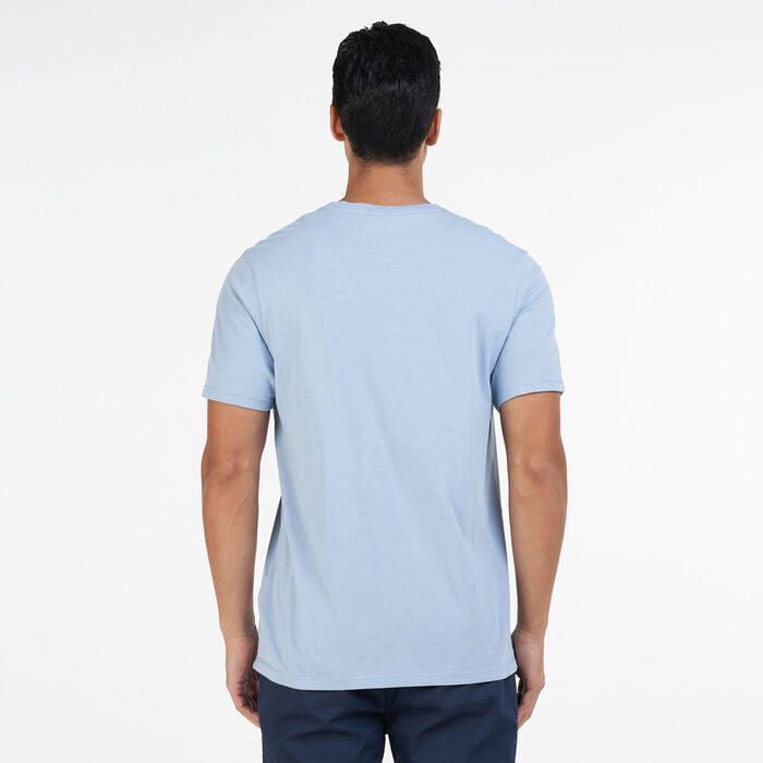 Timberland Men's Kennebec River Logo Carrier T-Shirt Blue Timberland Men's Kennebec River Logo Carrier T-Shirt Blue image number 1