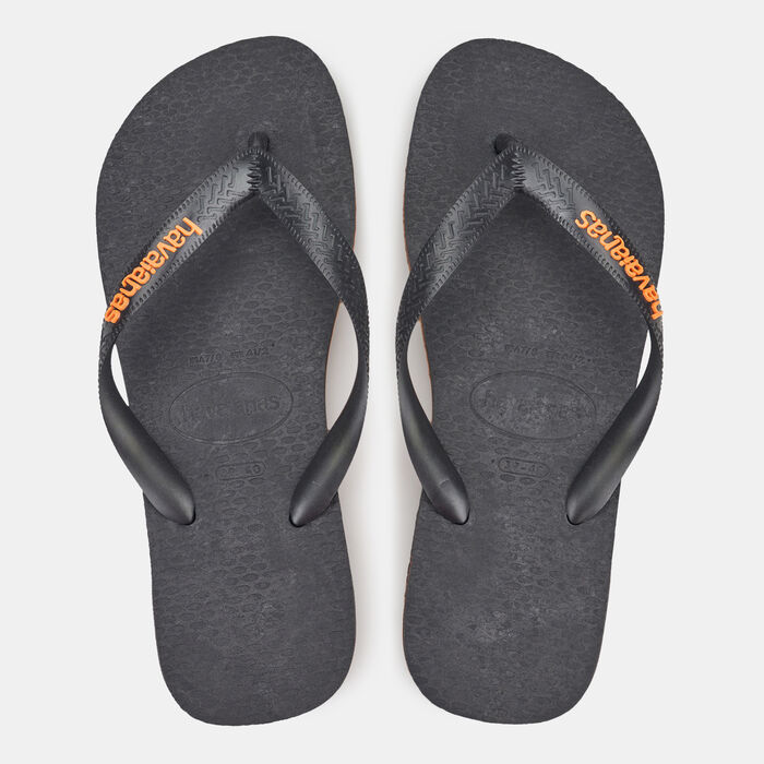 Havaianas Men's Top Logo Filete Flip Flops Black image number 0