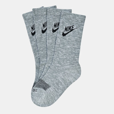 Nike Men's Everyday Plus Cushioned Crew Socks (2 Pack) Grey