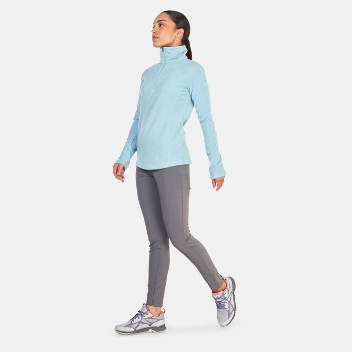 Columbia Women’s Glacial™ IV Half-Zip Fleece Jacket Blue image number 2