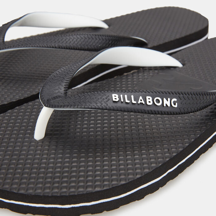 Billabong Men's Lowdown Splice Flip Flops Black Billabong Men's Lowdown Splice Flip Flops Black image number 2
