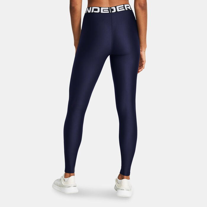 Under Armour Women's HeatGear Training Leggings Blue Under Armour Women's HeatGear Training Leggings Blue image number 1