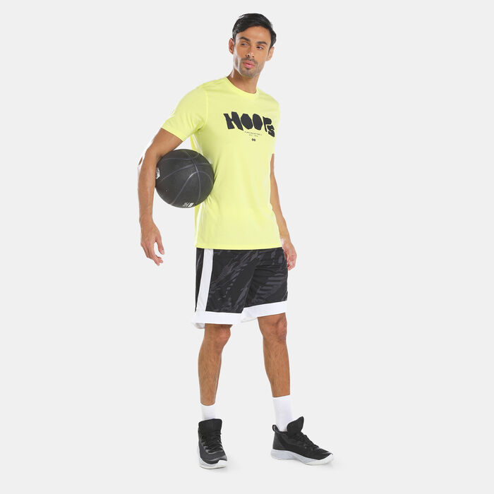 PUMA Men's All Tournament Basketball T-Shirt yellow image number 2