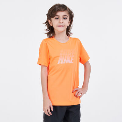 Nike Kids' Dri-FIT Breathe T-Shirt Orange