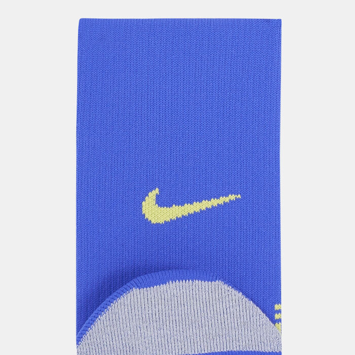 Nike Men's Brazil Strike Home/Away Knee-High Football Socks Blue Nike Men's Brazil Strike Home/Away Knee-High Football Socks Blue image number 1
