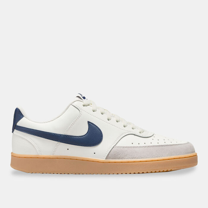 Nike Men's Court Vision Low Shoes White Nike Men's Court Vision Low Shoes White image number 0