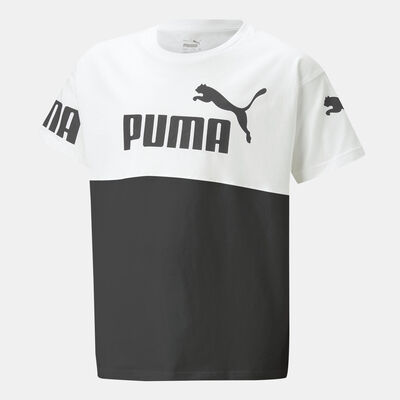 PUMA Kids' POWER T-shirt White