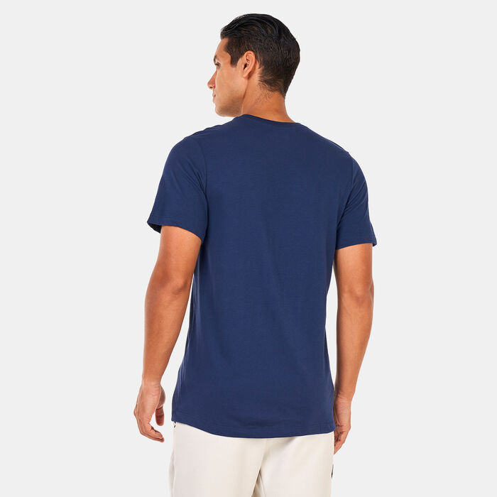 Nike Men's Dri-FIT Wild Card T-Shirt Blue Nike Men's Dri-FIT Wild Card T-Shirt Blue image number 1