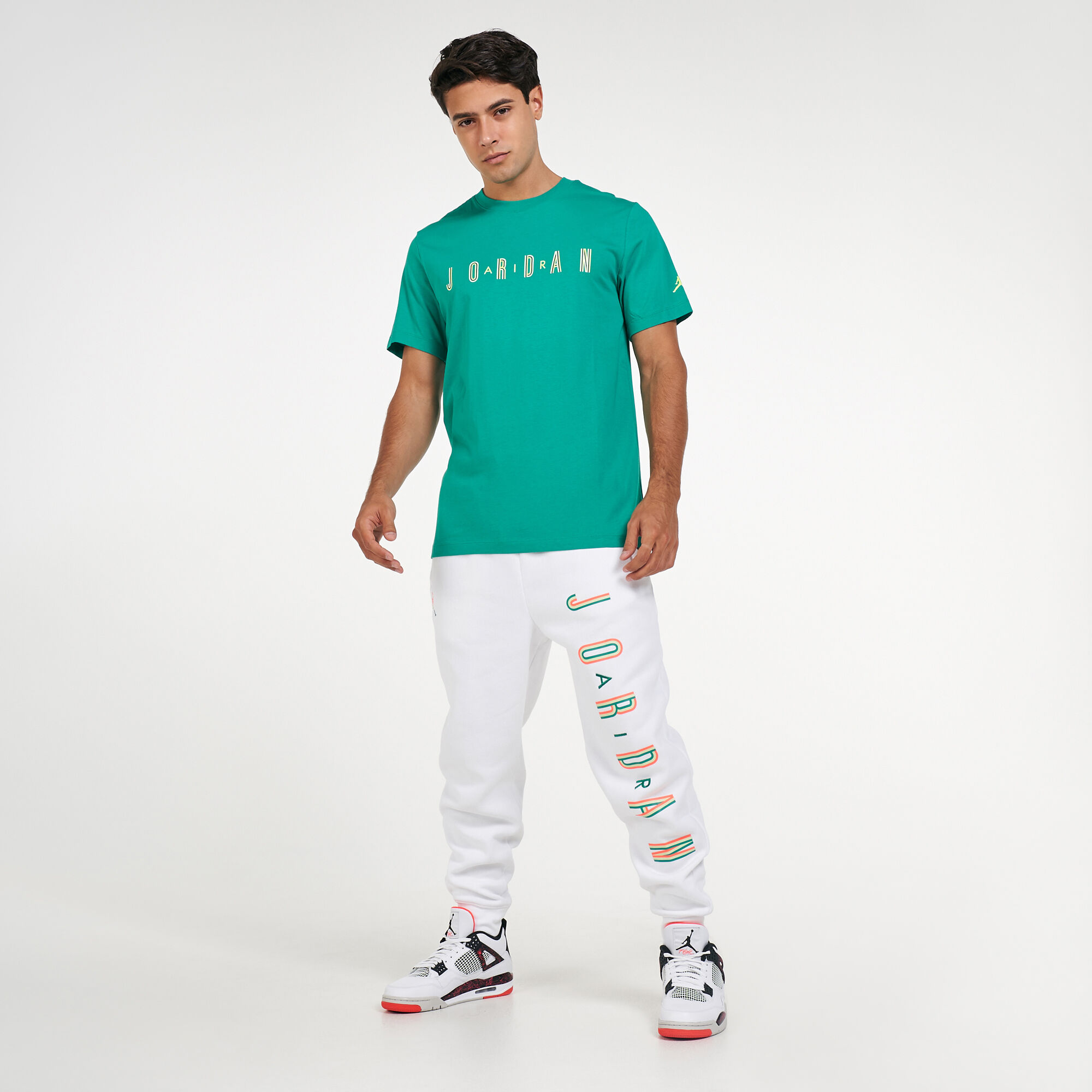 Men s Sport DNA Crew T Shirt Green Jordan in Qatar SSS