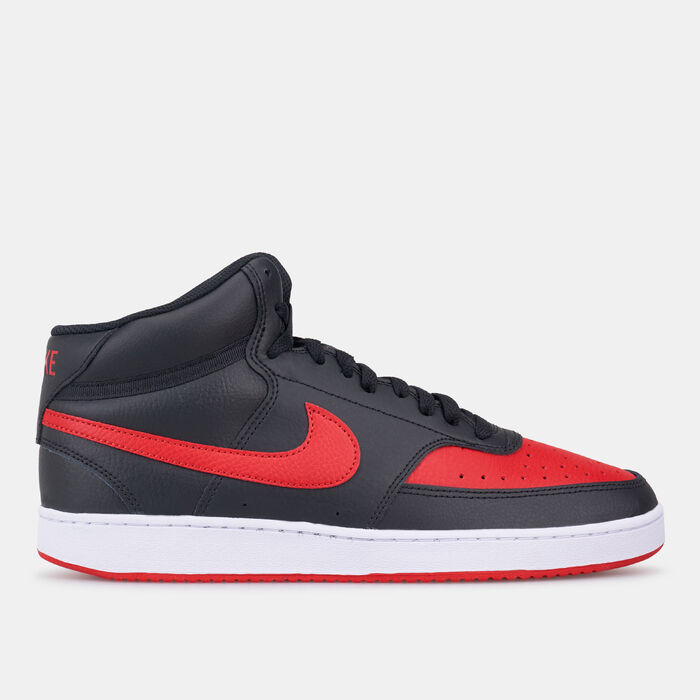 Nike Men's Court Vision Mid Shoe Black Nike Men's Court Vision Mid Shoe Black image number 0
