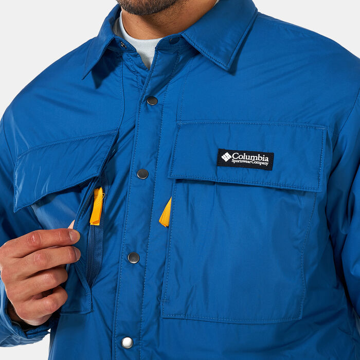 Columbia Men's Ballistic Ridge™ Shirt Jacket Blue Columbia Men's Ballistic Ridge™ Shirt Jacket Blue image number 3