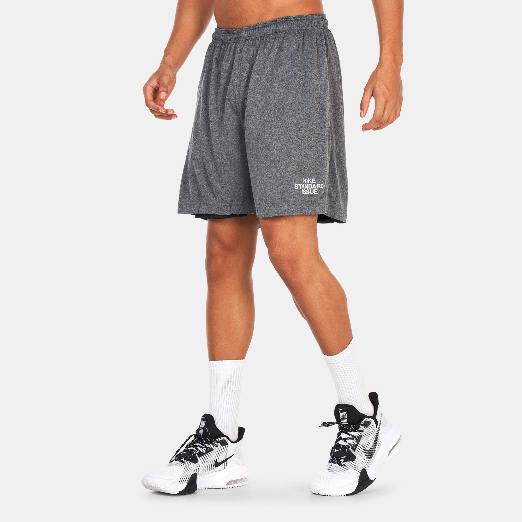 Men s Dri FIT Standard Issue Reversible Basketball Shorts Black Nike in Qatar SSS