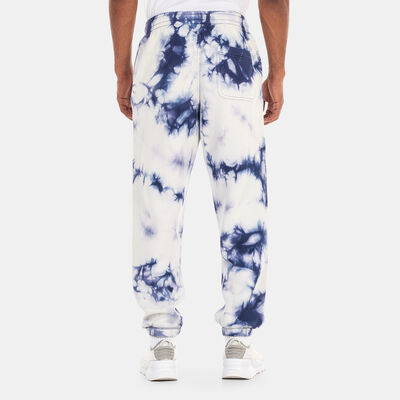 Vans Men's ComfyCush Tie Dye Fleece Sweatpants Blue