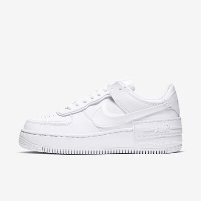 Nike Women's Air Force 1 Shadow Shoes White Nike Women's Air Force 1 Shadow Shoes White