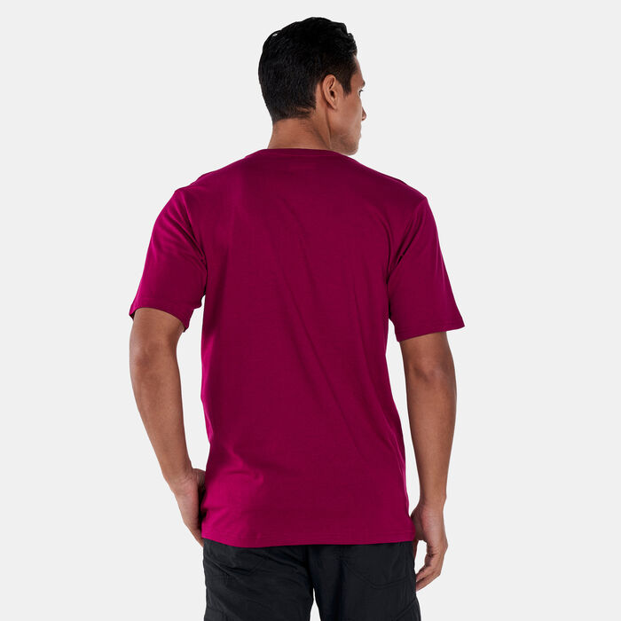 Columbia Men's CSC Basic Logo T-Shirt Red Columbia Men's CSC Basic Logo T-Shirt Red image number 1